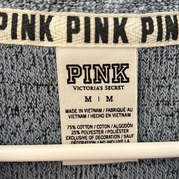 PINK Victorias Secret Seafoam Mock Neck Sweater - Picture 3 of 6